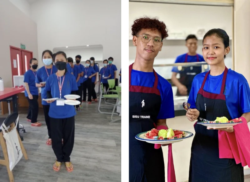 Food and beverage service training