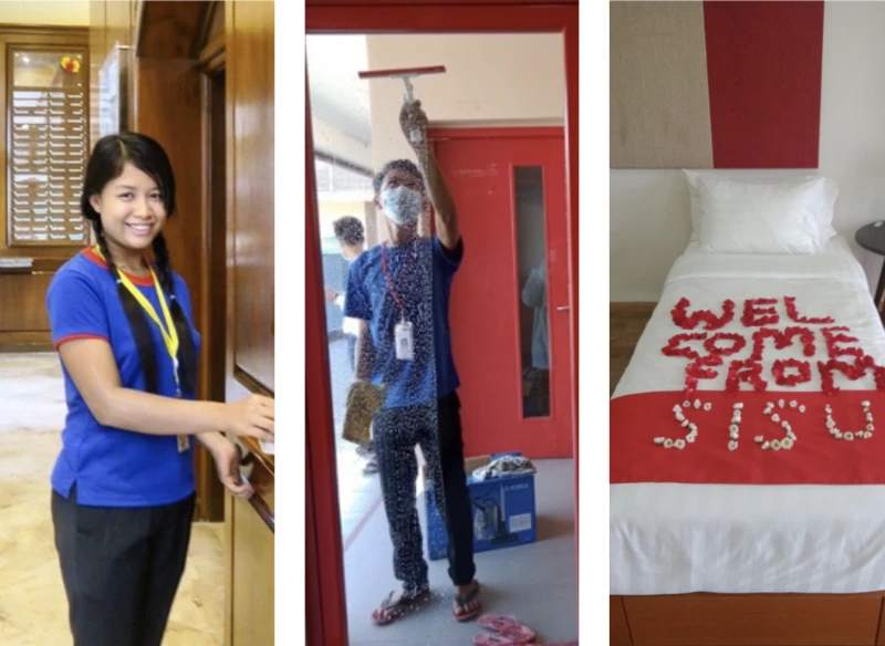 housekeeping and front office training