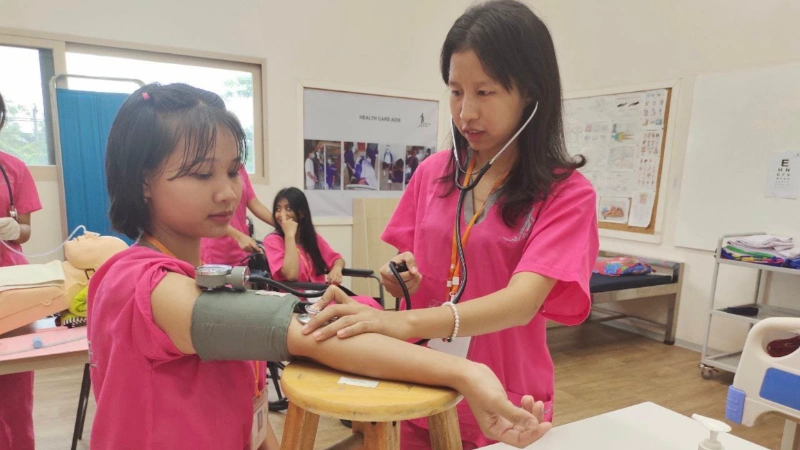 Pathway to Japan SISU MFA Basic first aid and CPR training