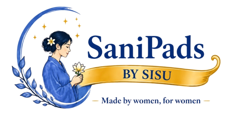 SISU SaniPads Logo Myanmar earthquake relief truck being loaded by SISU trainees